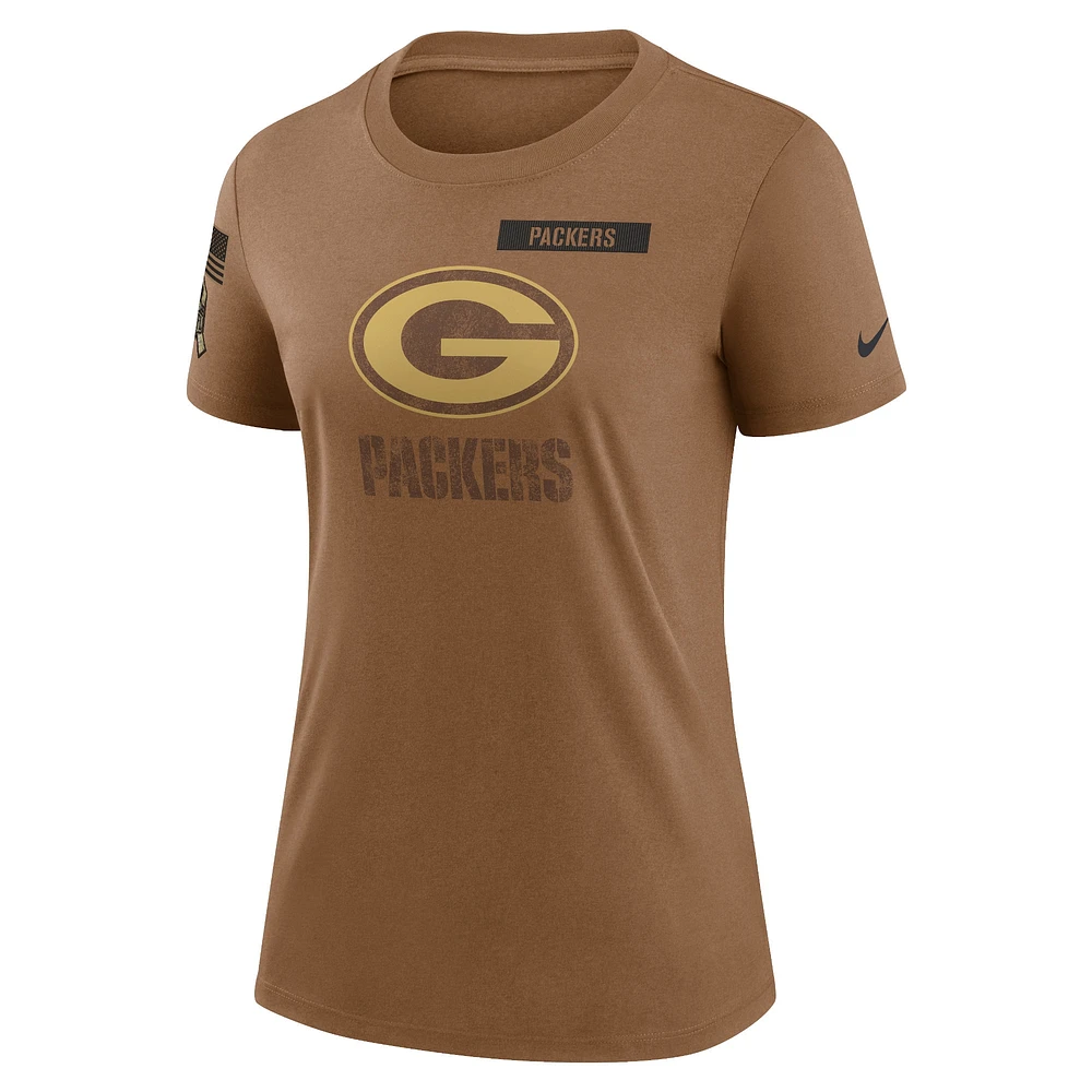 Men's Nike Green Bay Packers Salute To Service Legend Performance T-Shirt