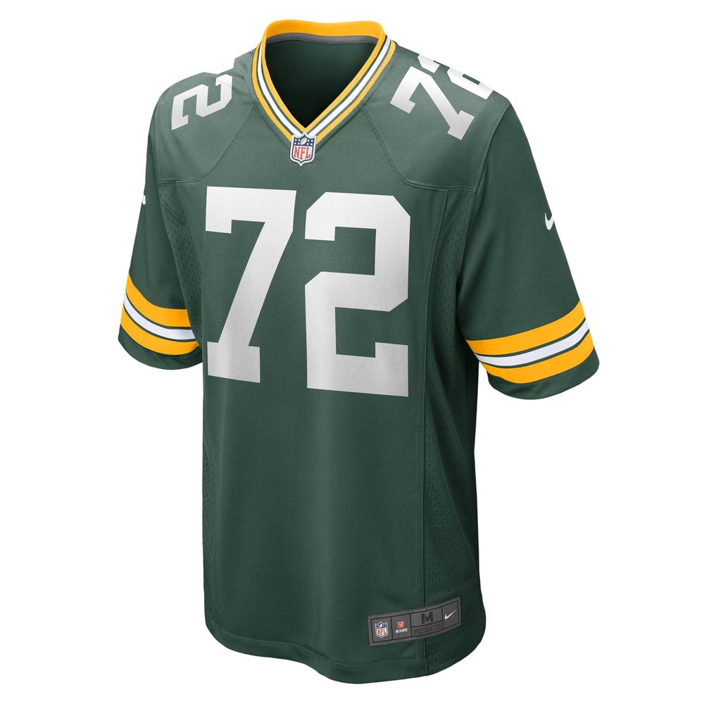 Men's Nike Caleb Jones Green Bay Packers Game Player Jersey