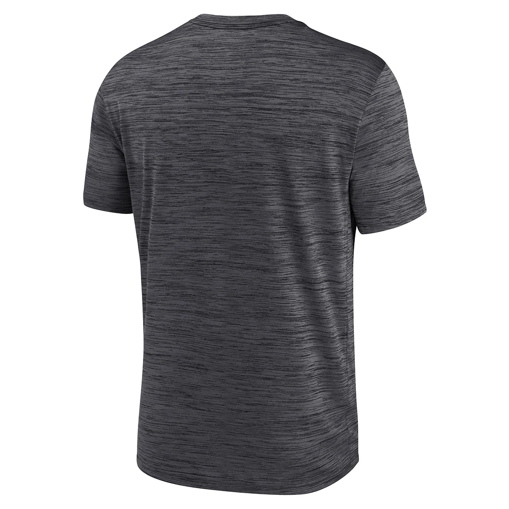 Men's Nike Charcoal Green Bay Packers Velocity Performance T-Shirt
