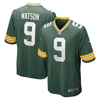 Men's Nike Christian Watson Green Bay Packers Game Jersey