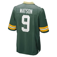 Maillot de match Nike Christian Watson Green Bay Packers pour homme