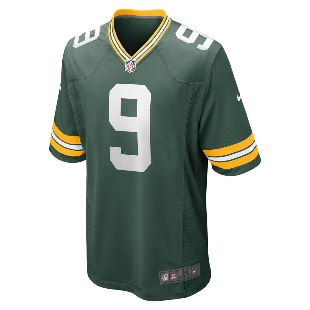 Men's Nike Christian Watson Green Bay Packers Game Player Jersey