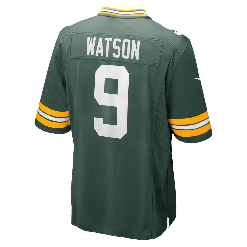 Men's Nike Christian Watson Green Bay Packers Game Player Jersey