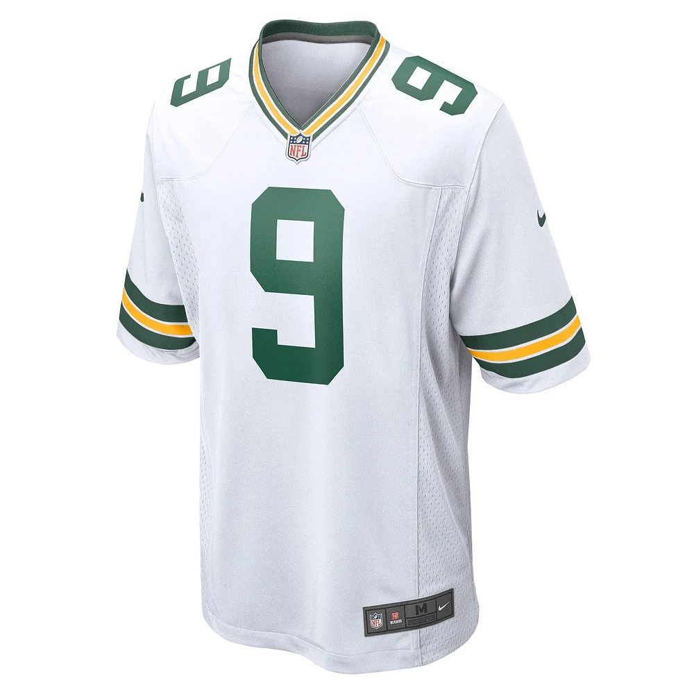 Maillot de match des Green Bay Packers Nike Christian Watson pour homme, blanc