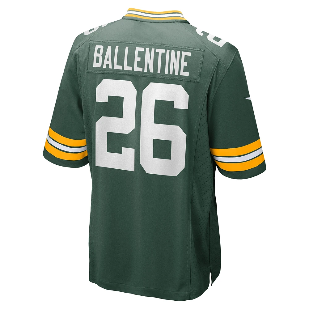 Maillot de match Nike Corey Ballentine pour homme, vert, des Packers Green Bay