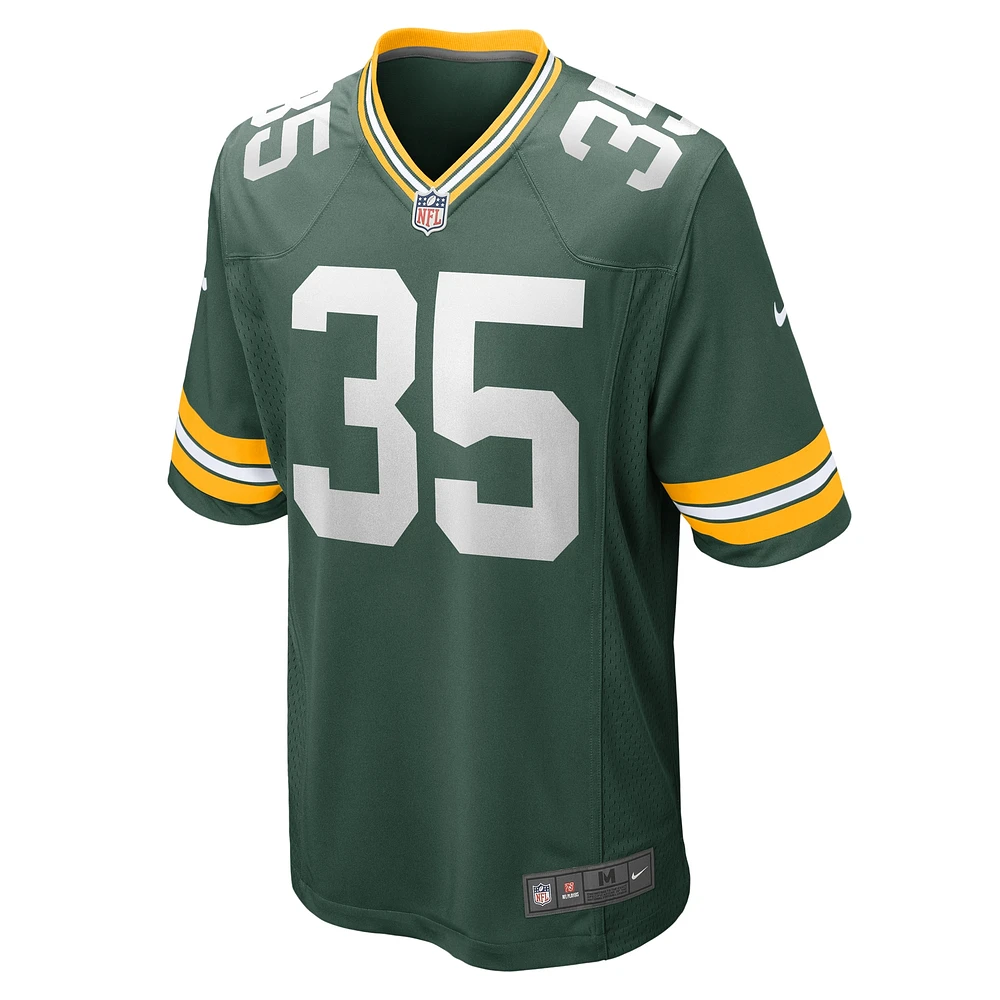 Homme Nike Corey Ballentine Vert Green Bay Packers Home Game Player Jersey