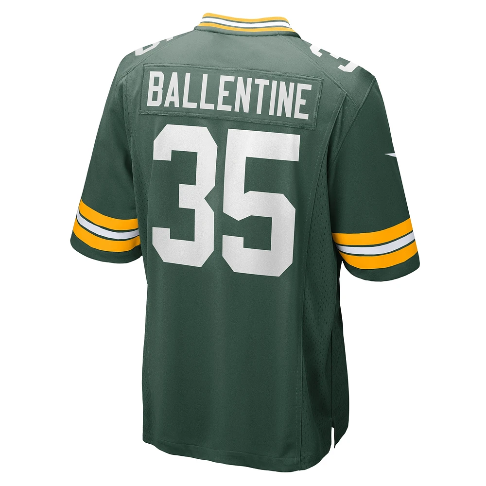 Homme Nike Corey Ballentine Vert Green Bay Packers Home Game Player Jersey