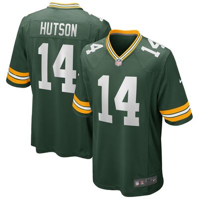 Men's Nike Don Hutson Green Bay Packers Game Retired Player Jersey