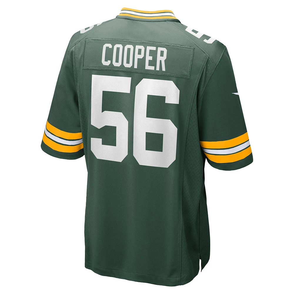 Men's Nike Edgerrin Cooper  Green Bay Packers Game Jersey