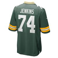 Men's Nike Elgton Jenkins Green Bay Packers Game Jersey