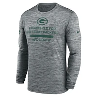 Men's Nike Green Bay Packers Sideline Velocity Performance Long Sleeve T-Shirt