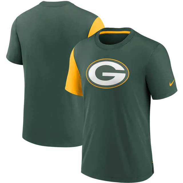 Nike Men's Gold Green Bay Packers Logo Essential Legend