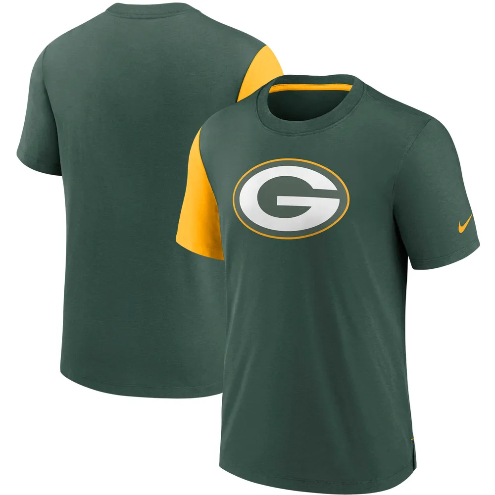 Men's Nike Neon Green Seattle Seahawks Logo Essential Legend Performance T-Shirt