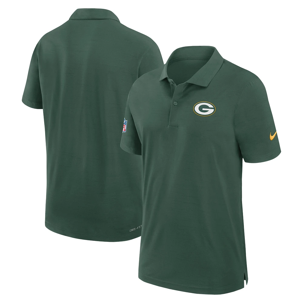 Polo Nike Sideline Performance pour homme, vert, Green Bay Packers 2024/25