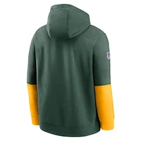 Men's Nike Green Bay Packers 2024 Sideline Club Pullover Hoodie