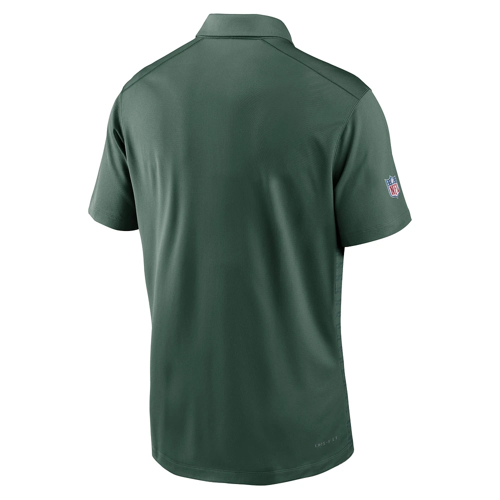 Men's Nike Green Bay Packers 2024 Sideline Victory Performance Polo