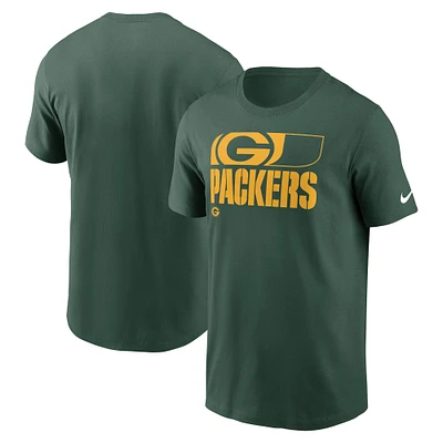 T-shirt essentiel Nike Green Bay Packers Air pour homme