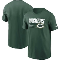 Men's Nike Green Bay Packers Division Essential T-Shirt