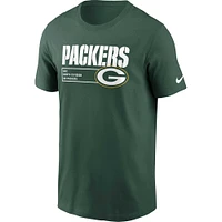 Men's Nike Green Bay Packers Division Essential T-Shirt