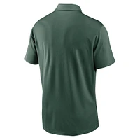 Polo de performance avec logo franchise Nike Green Bay Packers pour homme vert