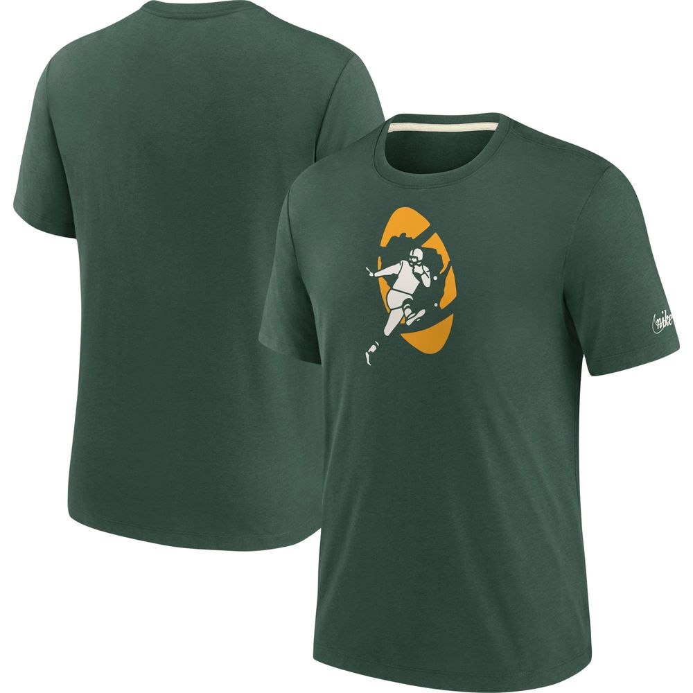 Green Bay Packers Nike Short Sleeve Historic T-Shirt - Womens