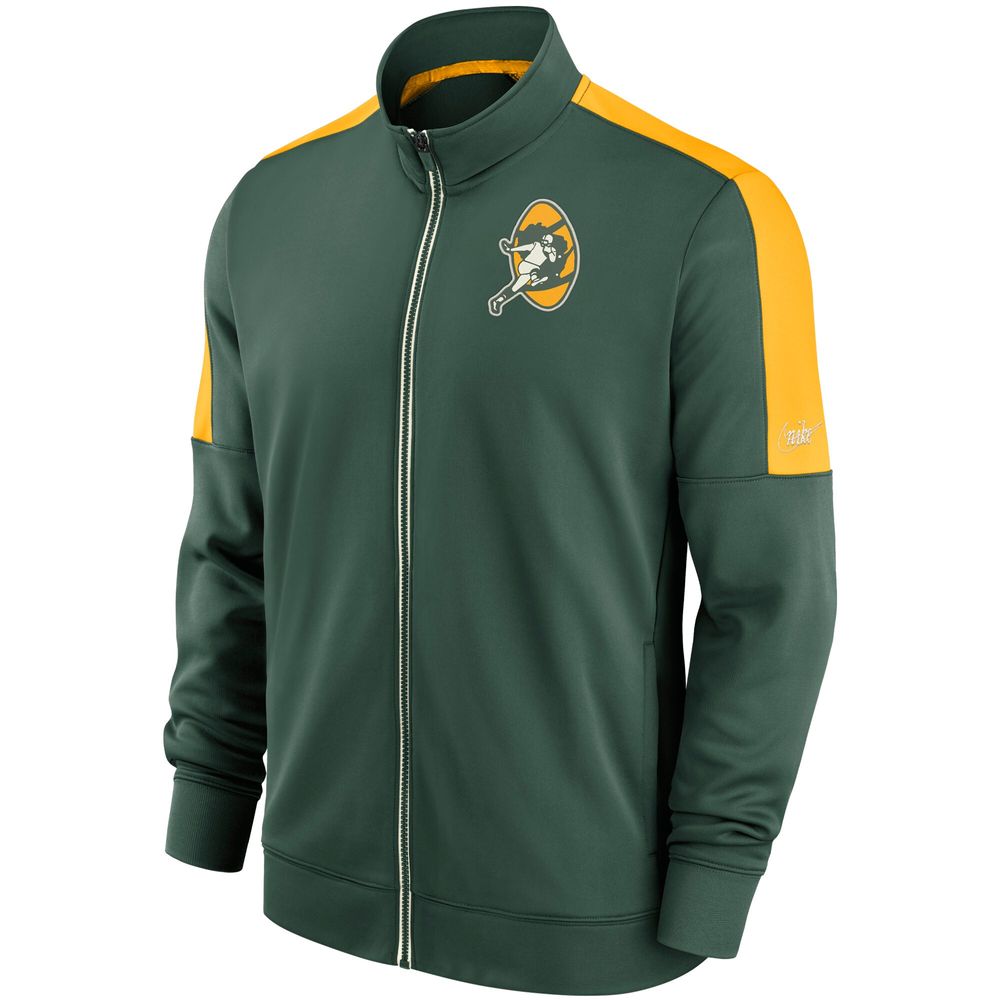 Green Bay Packers Nike Track Jacket - Mens