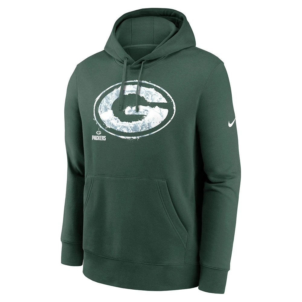 Men's Nike Green Bay Packers Hometown Fleece Pullover Hoodie