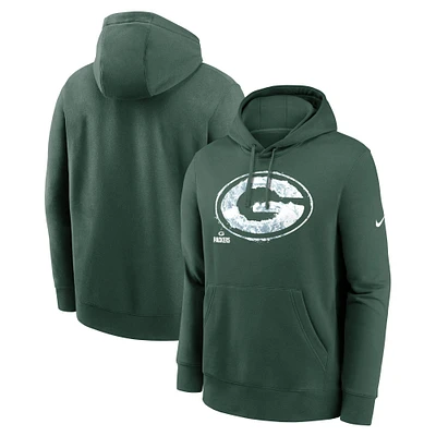 Sweat à capuche en polaire Nike Green Bay Packers Hometown pour homme