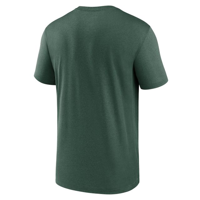 T-shirt de performance Nike Green Bay Packers Icon Legend vert pour homme