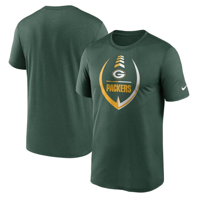 T-shirt de performance Nike Green Bay Packers Icon Legend vert pour homme