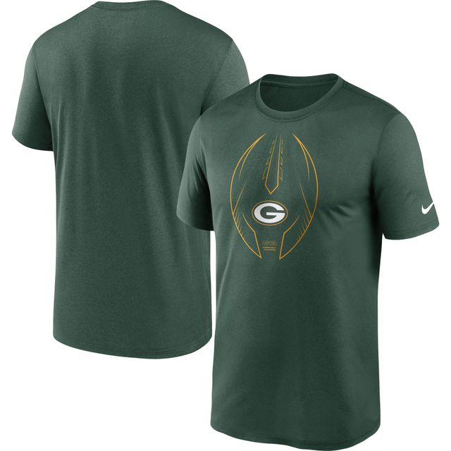 T-shirt Legend Icon des Green Bay Packers Nike vert pour homme