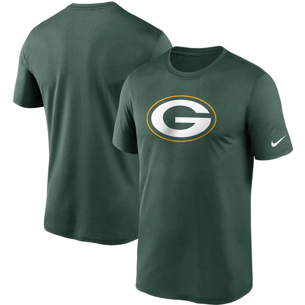 T-shirt de performance Nike Green Bay Packers Logo Essential Legend vert pour homme