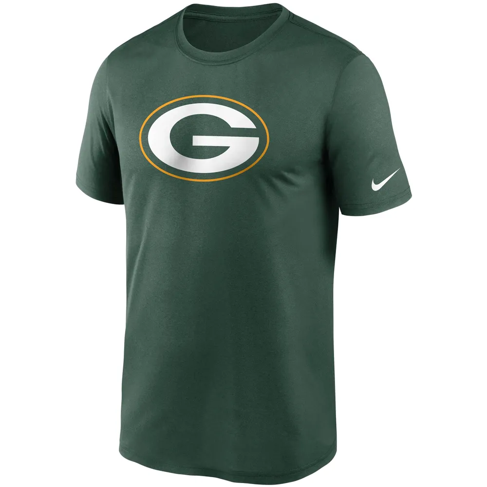 T-shirt de performance Nike Green Bay Packers Logo Essential Legend vert pour homme