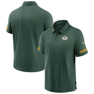 Polo Nike Green Bay Packers Logo Sideline Elite Performance pour Homme Vert