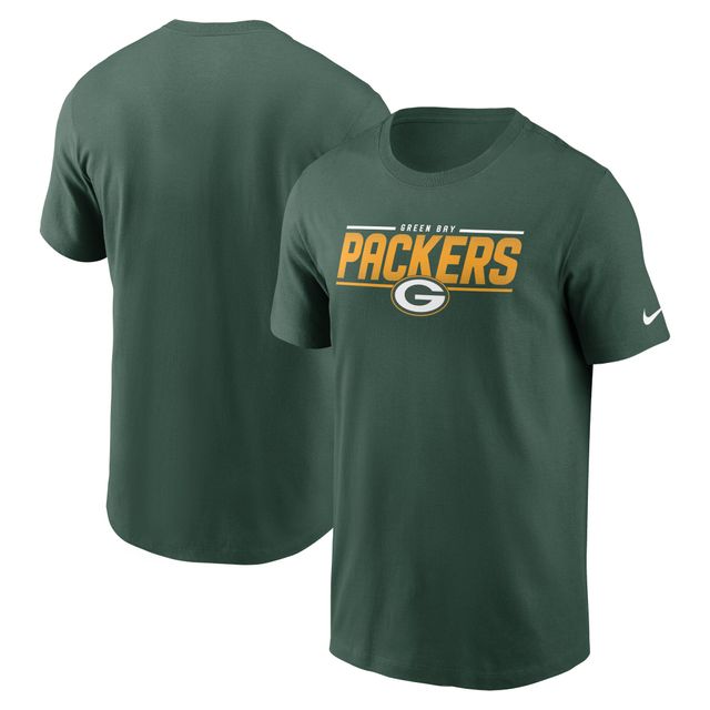 T-shirt vert Green Bay Packers Nike pour homme