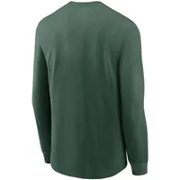 Nike Men's Primary Logo (NFL Green Bay Packers) Men’s Long-Sleeve T-Shirt in Green, Size: Small | NKAC3EE7T-CLH