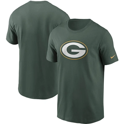 T-shirt avec logo principal Nike Green Bay Packers pour homme