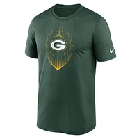 T-shirt Nike Primetime Legend Icon Performance pour hommes, vert, Green Bay Packers