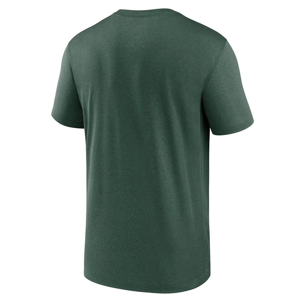 T-shirt Nike Primetime Legend Icon Performance pour hommes, vert, Green Bay Packers