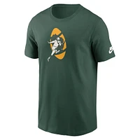 Men's Nike Green Bay Packers Rewind Logo Essential T-Shirt