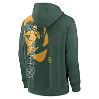 Men's Nike Green Bay Packers Rewind Statement Pullover Hoodie