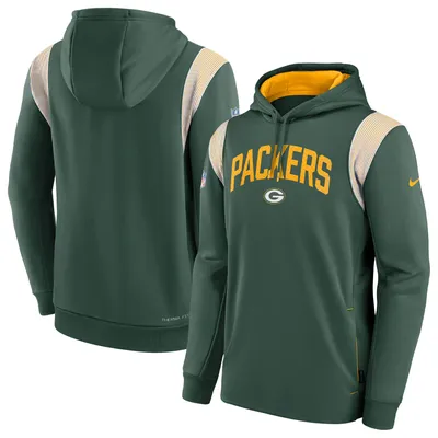 Men's NFL x Staple Hunter Green Bay Packers All Over Print Pullover Hoodie Size: Small