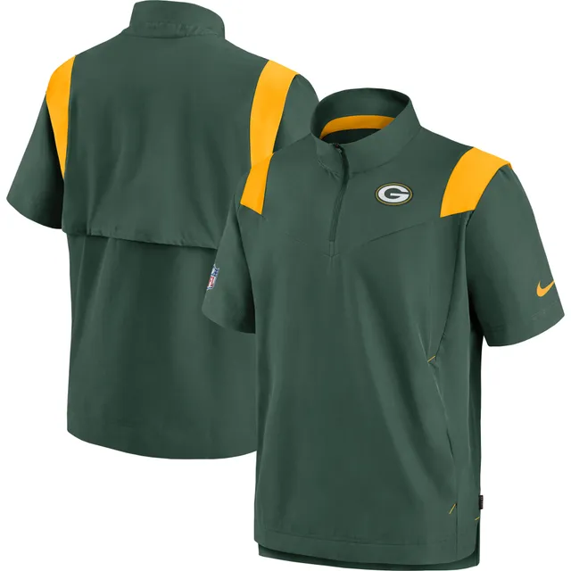 Nike Men's Repel Coach (NFL Green Bay Packers) 1/4-Zip Jacket in Green, Size: Medium | NS35063K7T-63Q