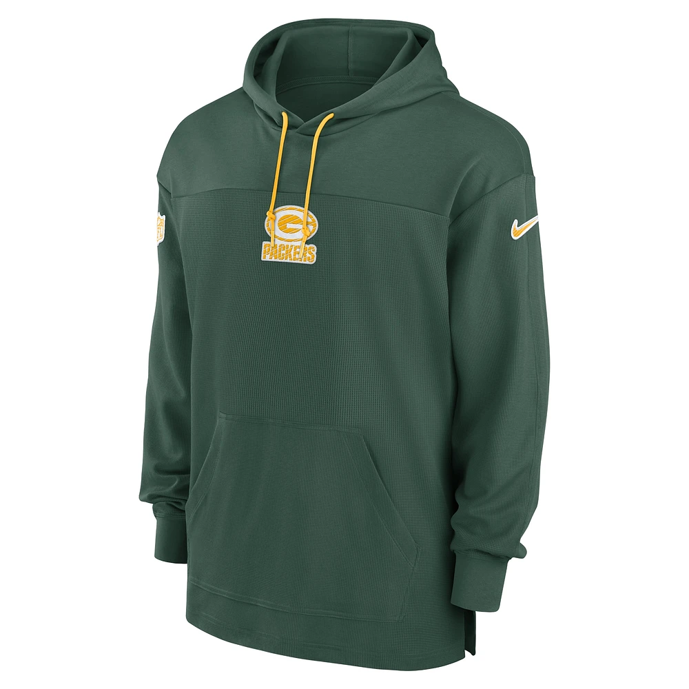 Men's Nike Green Bay Packers Sideline Jersey Pullover Hoodie