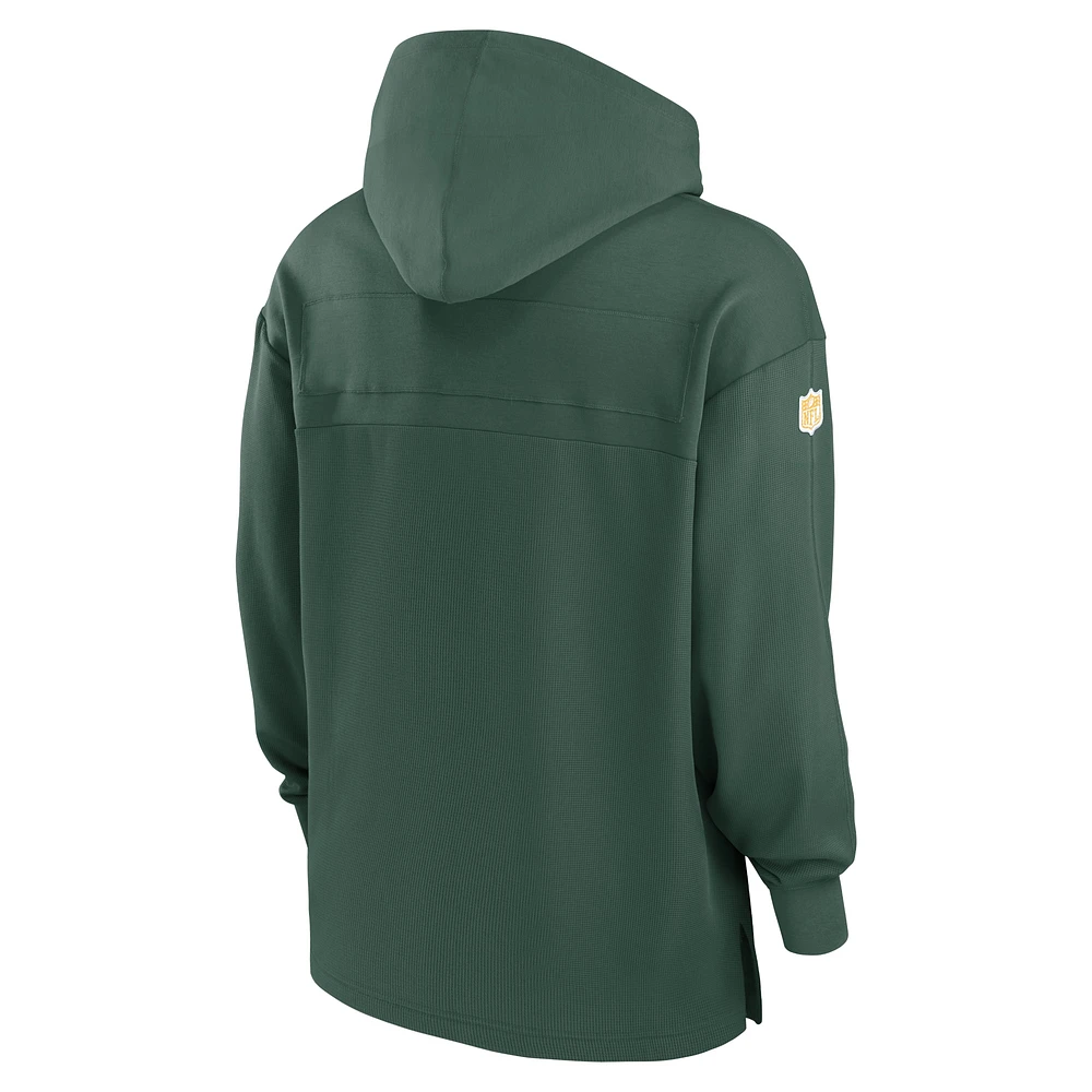 Men's Nike Green Bay Packers Sideline Jersey Pullover Hoodie