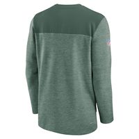 Men's Nike Green Bay Packers Sideline Lockup Performance - Quarter-Zip Top