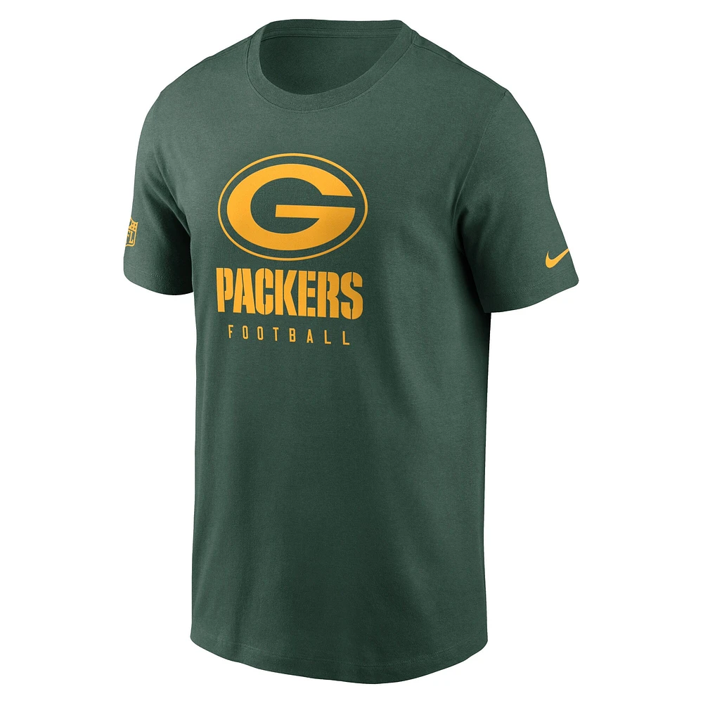 Men's Nike Green Bay Packers Sideline Performance - T-Shirt