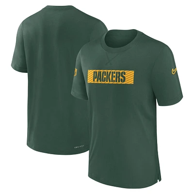 T-shirt Nike pour homme, vert, avec logo de joueur ligne touche des Packers Green Bay