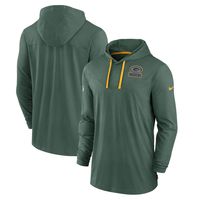 Men's Nike Green Bay Packers Sideline Pop Performance - Pullover Hoodie