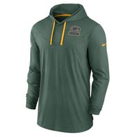 Men's Nike Green Bay Packers Sideline Pop Performance - Pullover Hoodie